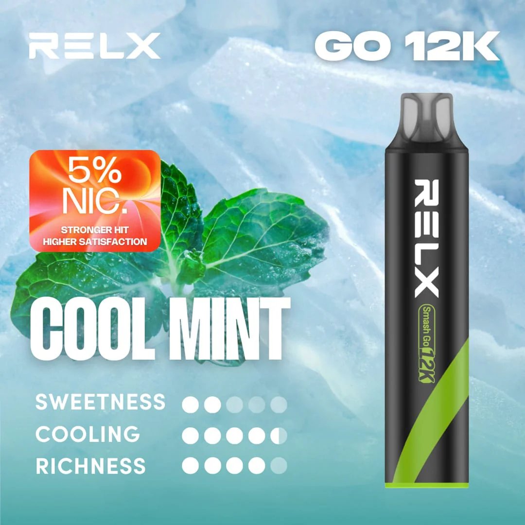 RELX Smash Go 12K 12000口拋棄式 15ml 澎湃油量 高濃度5%丁鹽滿足感 極速Type-C快充 400mAh巔峰續航拋棄式 全台現貨秒發:圖片 3